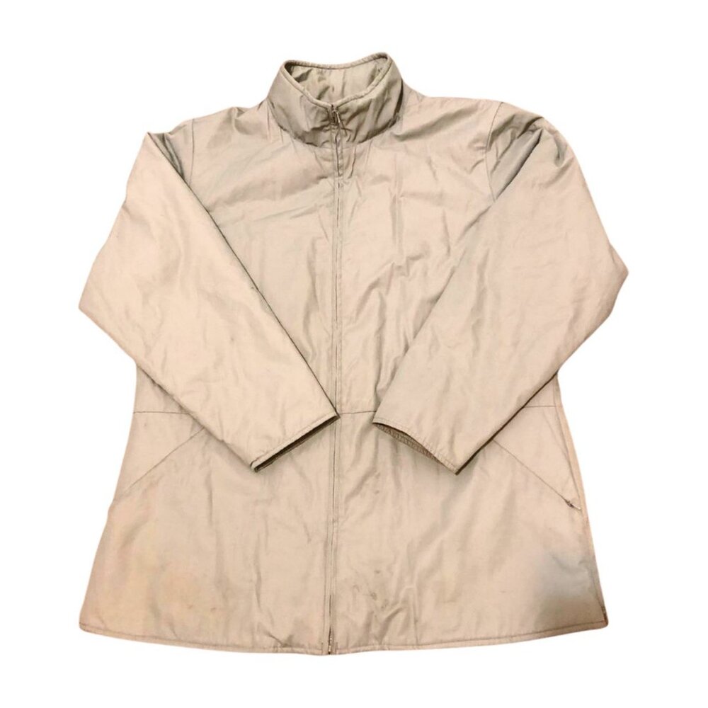 L.L Bean jacket and coats women's Size Large Color beige long Sleeve